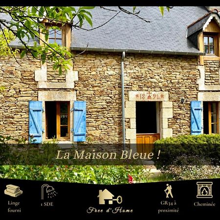 La Maison Bleue,Authenticite, Nature, Simplicite, 2-5 Personnes, Moelan Sur Mer Exteriör bild