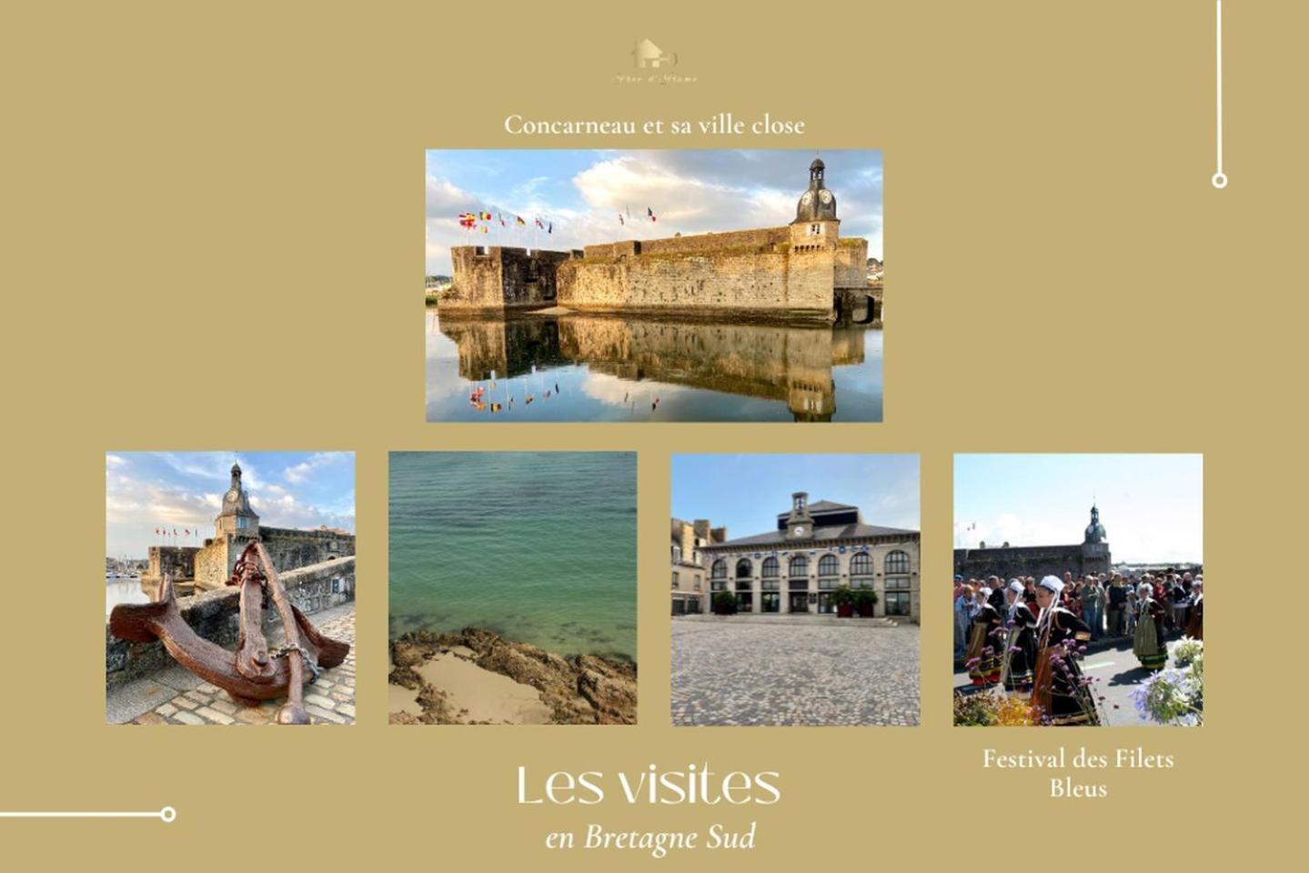 La Maison Bleue,Authenticite, Nature, Simplicite, 2-5 Personnes, Moelan Sur Mer Exteriör bild